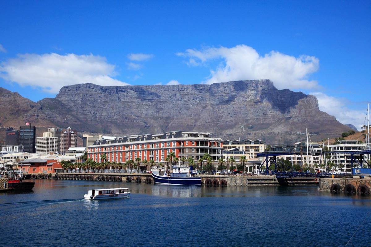 Table Mountain and Cape Town, South Africa