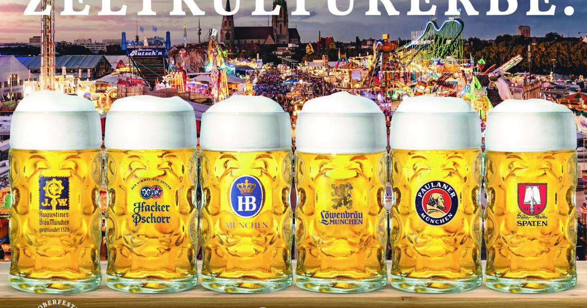 Oktoberfest beer festival in Munich, Germany