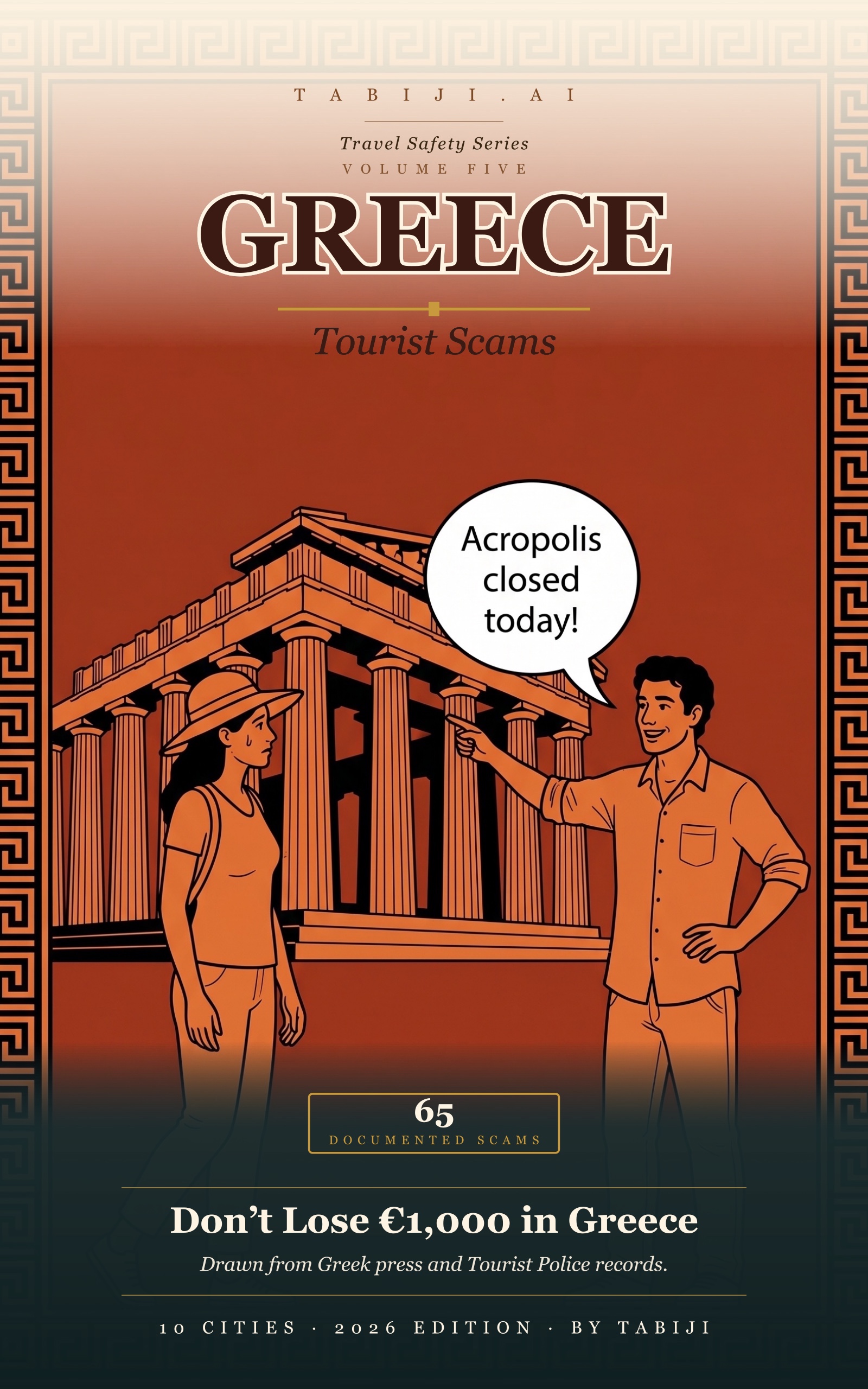Greece: Tourist Scams book cover