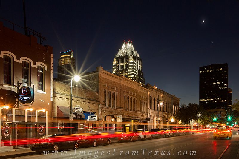 Austin Texas skyline with the Colorado River