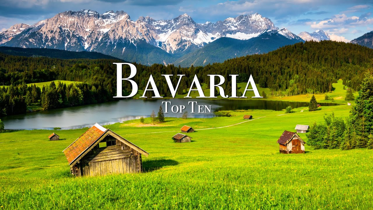 Bavarian Alps travel destination