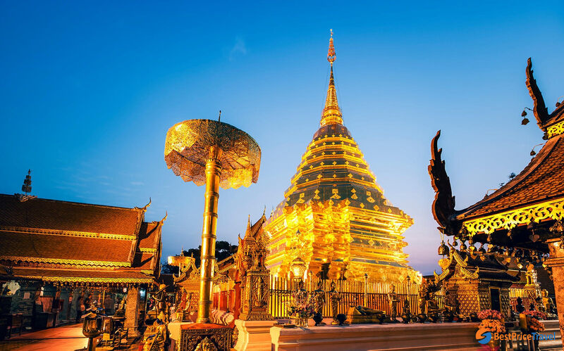 Chiang Mai Old City temples — Lanna-style architecture in northern Thailand