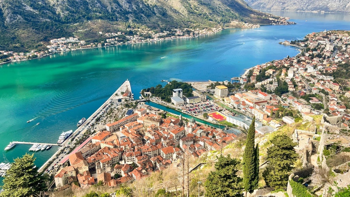Bay of Kotor, Montenegro — dramatic fjord-like bay surrounded by mountains