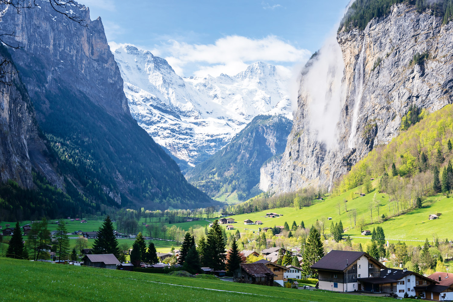 Swiss Alps travel destination