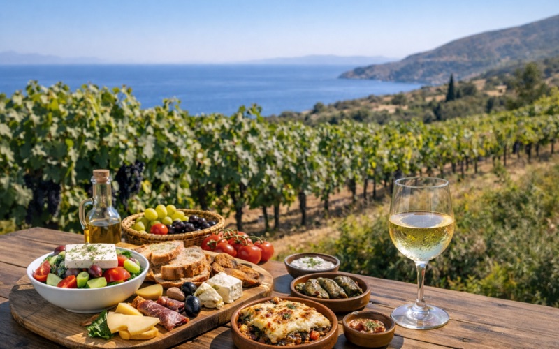 Greece — Food & Wine
