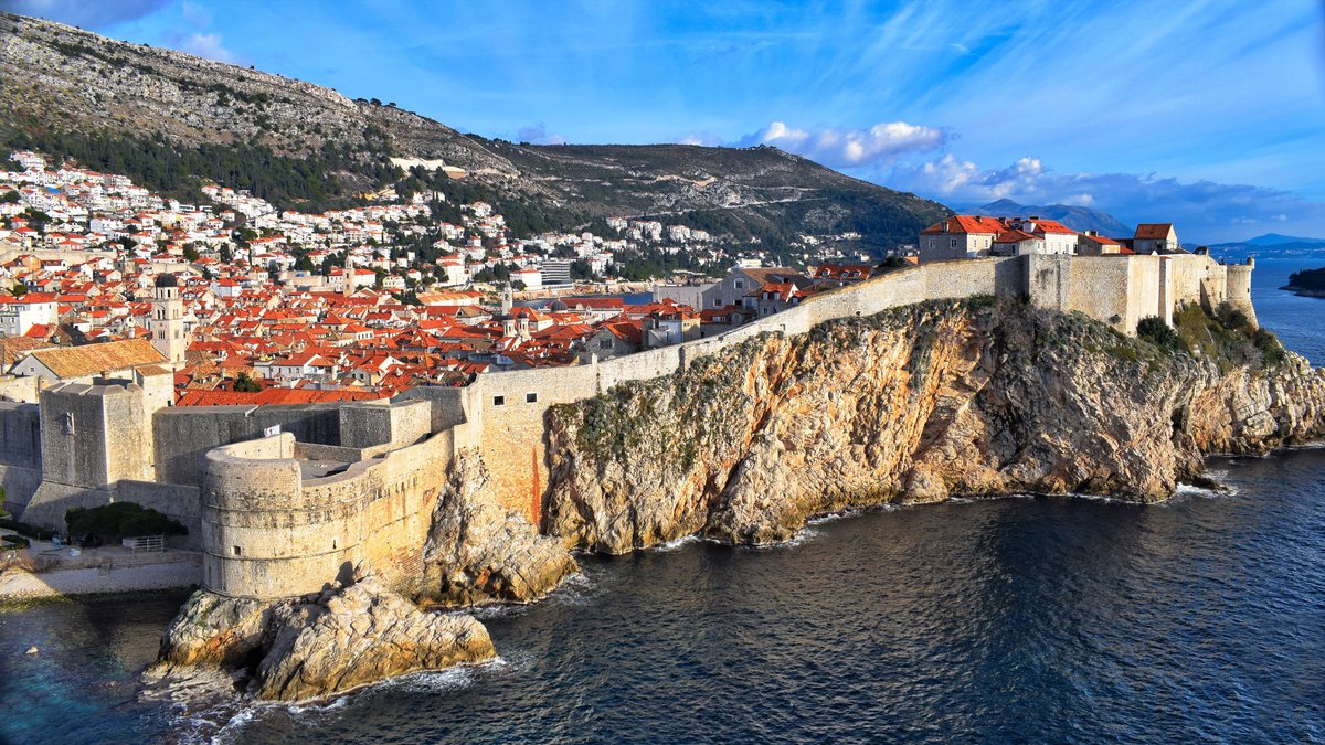 Dubrovnik, Croatia — the medieval walled city on the Adriatic coast