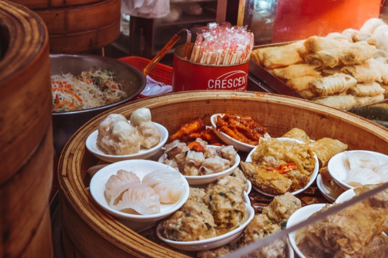 Hong Kong street food and dim sum