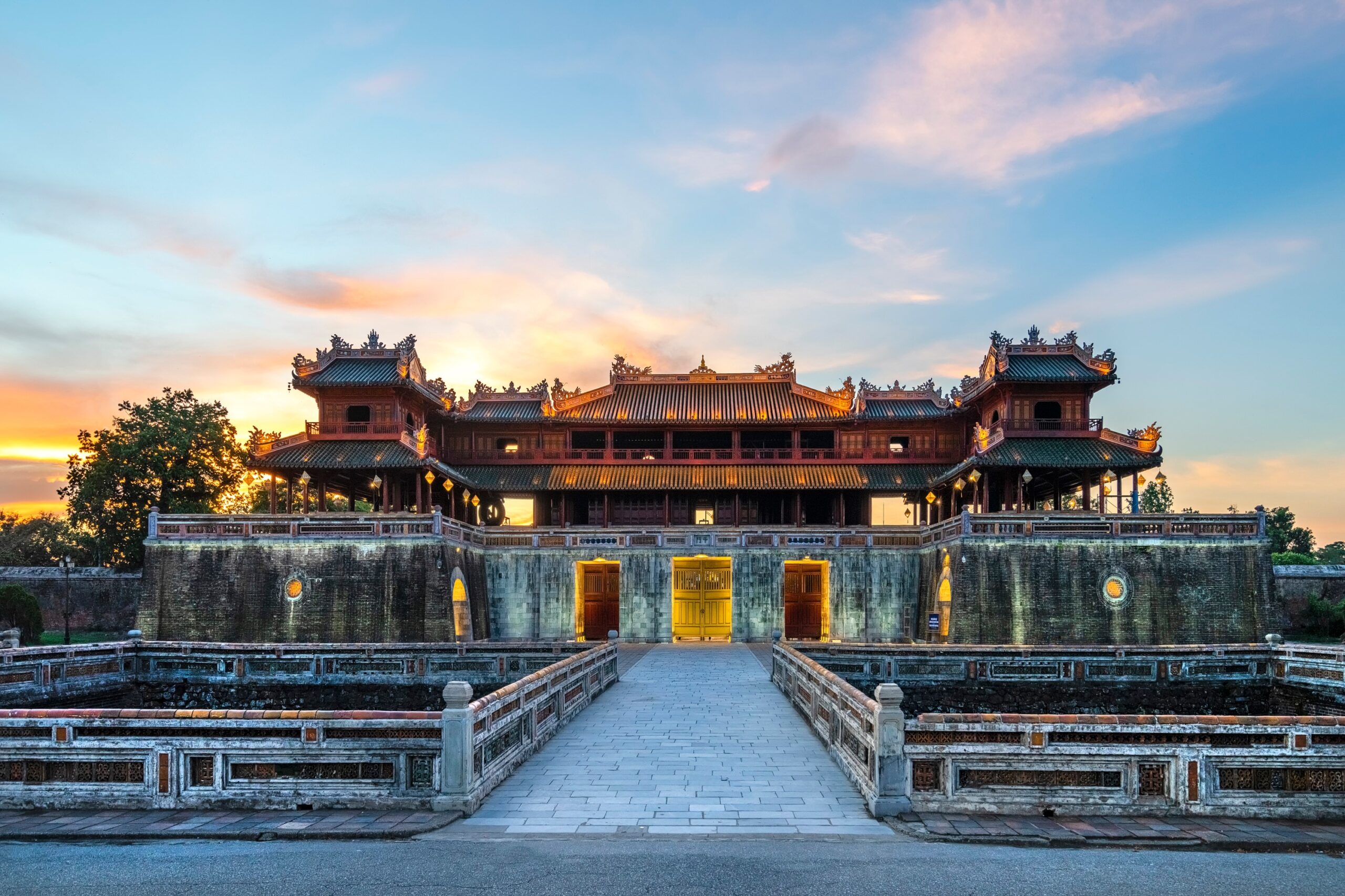 Hue Imperial Citadel, Vietnam — the UNESCO-listed Forbidden Purple City and moat of the Nguyen dynasty
