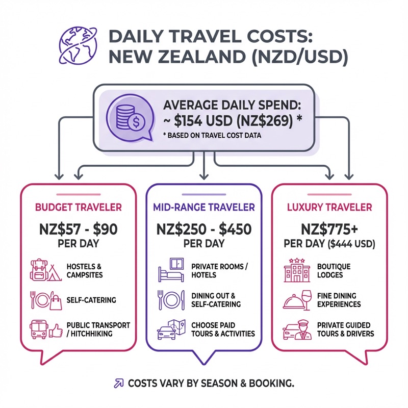 New Zealand — Costs &amp; Budget