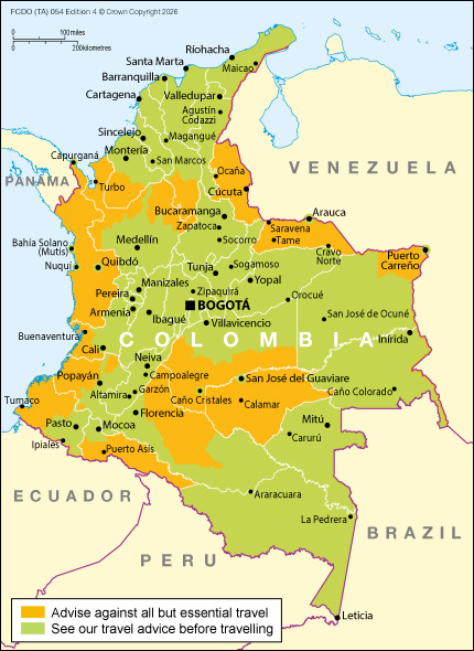 Colombia — Safety &amp; Security