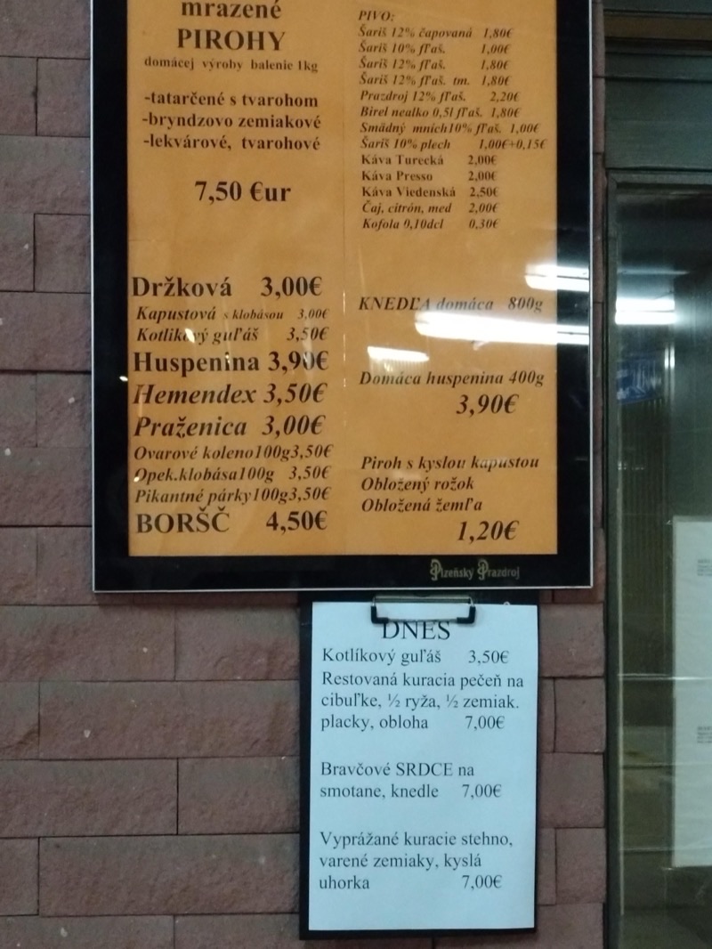 Slovakia — Daily Costs