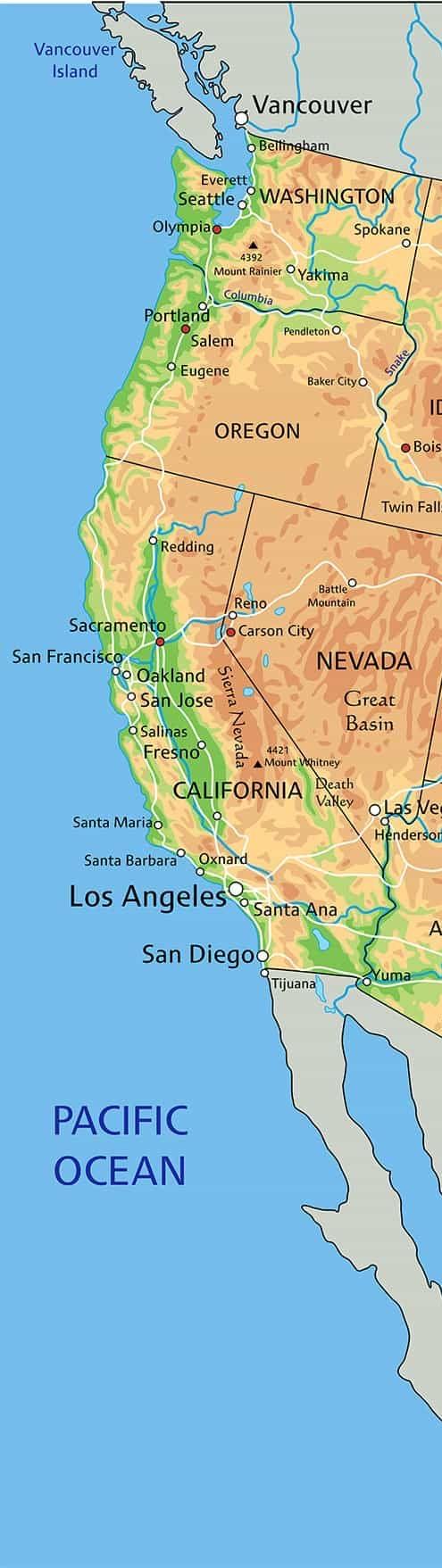 Usa — ️ Beaches &amp; Coastlines