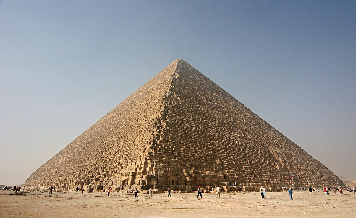The Great Pyramids of Giza, Egypt — the last surviving wonder of the ancient world