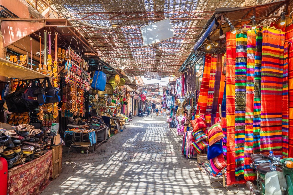Jemaa el-Fna square in Marrakech, Morocco — the vibrant heart of the medina