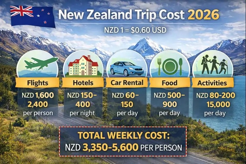 New Zealand — Costs &amp; Budget