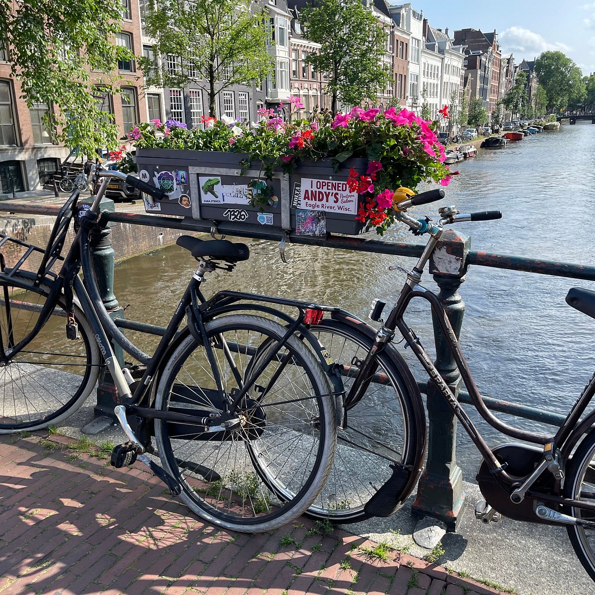 Jordaan neighborhood in Amsterdam — canal, historic houses, and reflections in the water