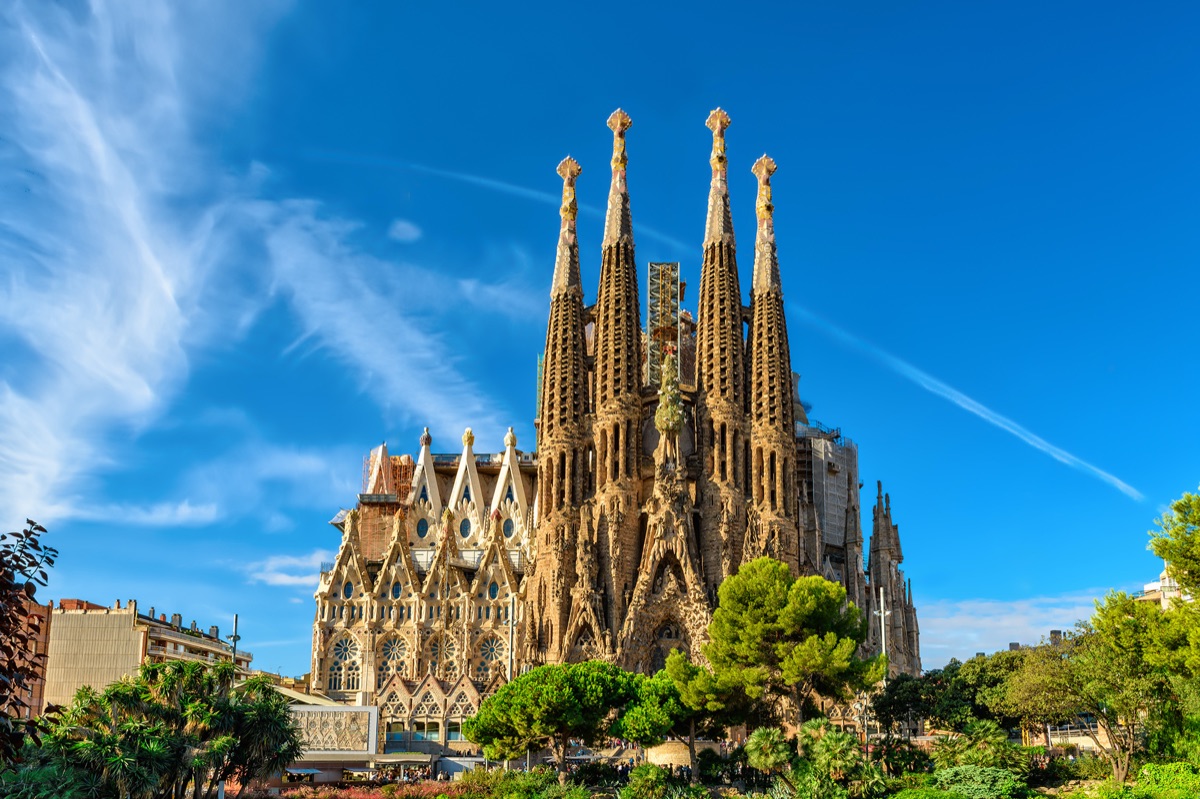 Sagrada Família exterior in Barcelona — Gaudí’s unfinished masterpiece