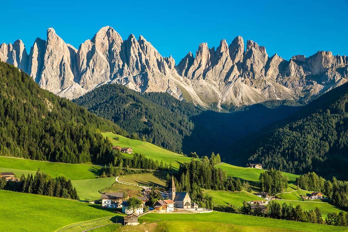 Dolomites travel destination