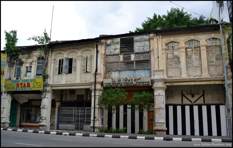 Ipoh Old Town colonial heritage architecture