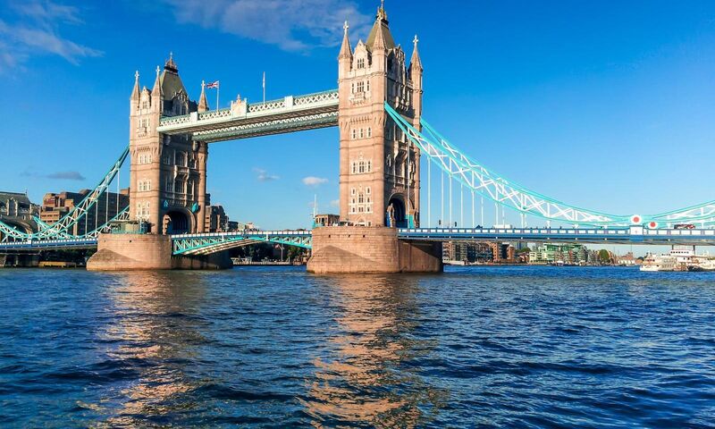 Tower Bridge in London, England