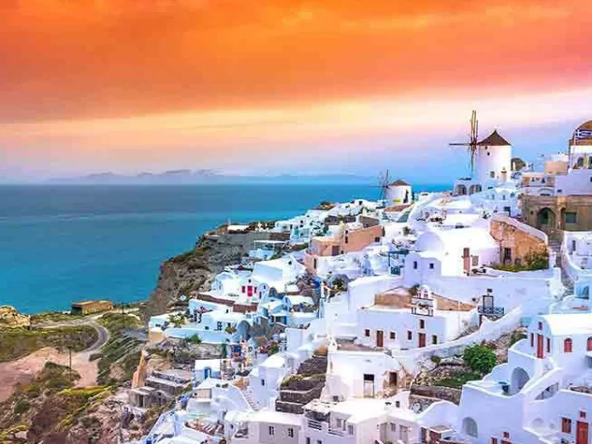 Santorini travel destination