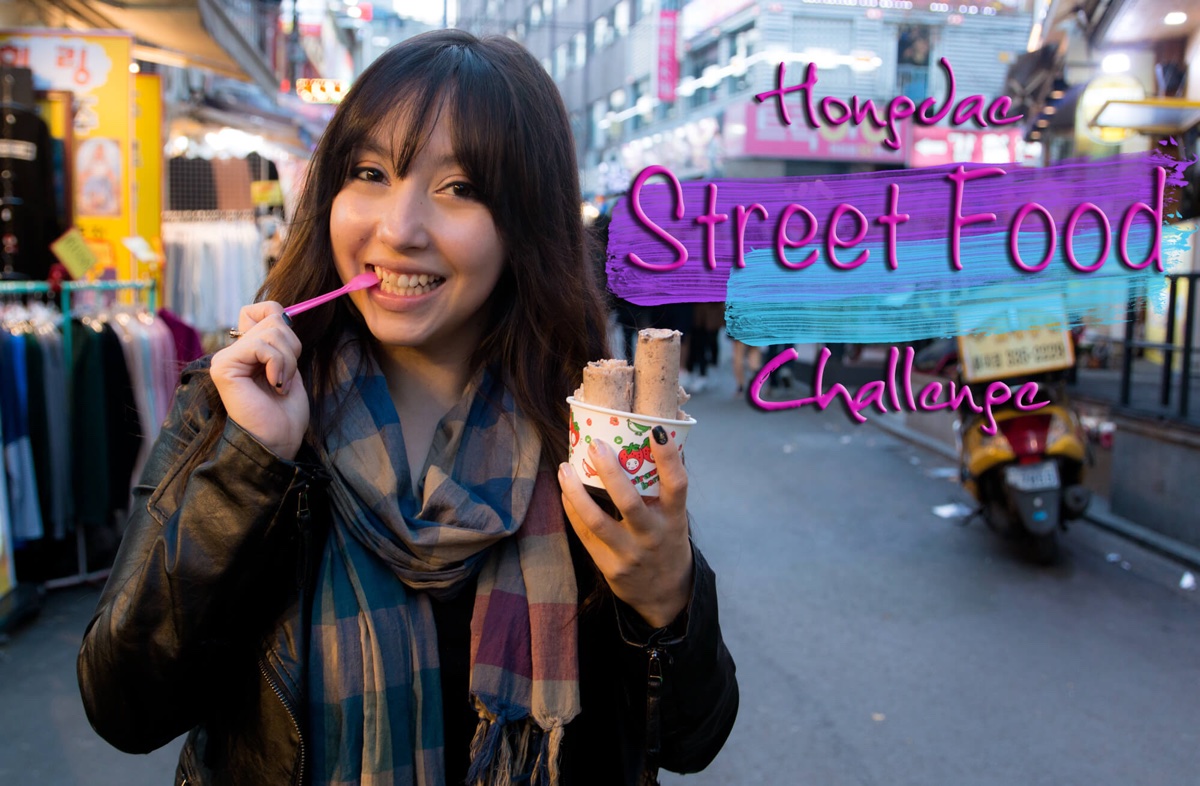 Hongdae street performance area in Seoul — K-pop inspired street culture and indie music