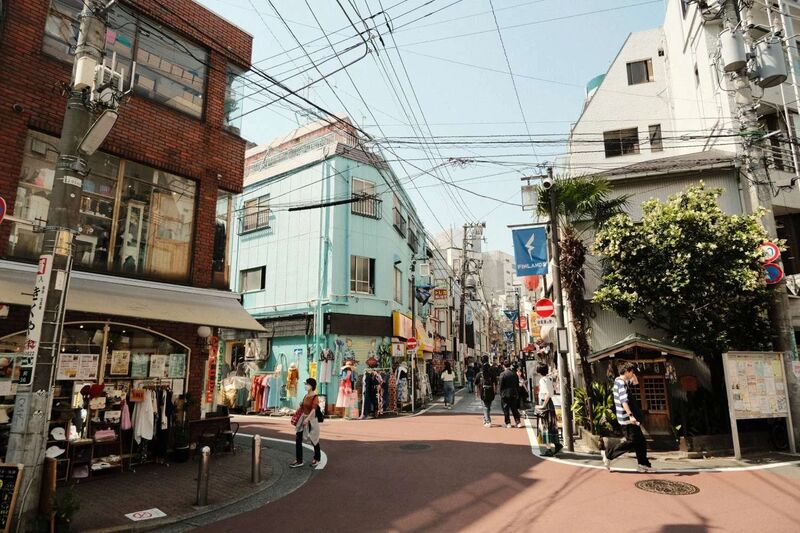 Shimokitazawa Tokyo streets with vintage shops, indie cafes and bohemian neighborhood vibe