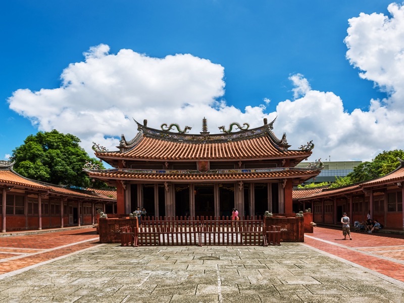 Confucius Temple in Tainan, Taiwan's oldest city