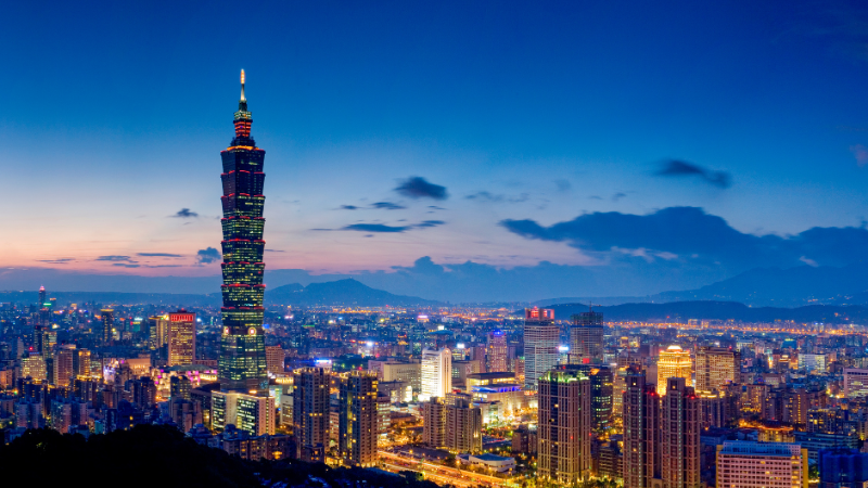 Taipei travel destination