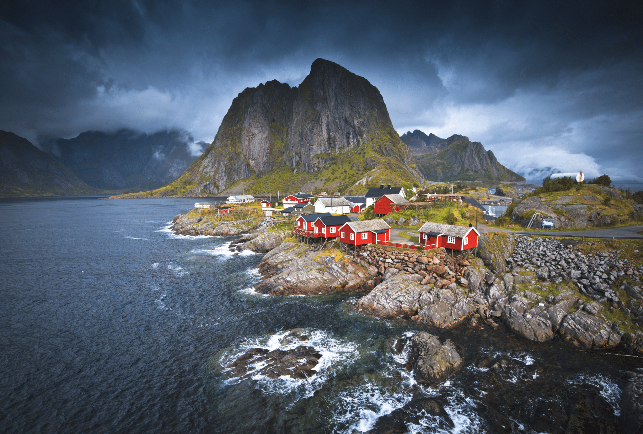 Lofoten scenic landscape