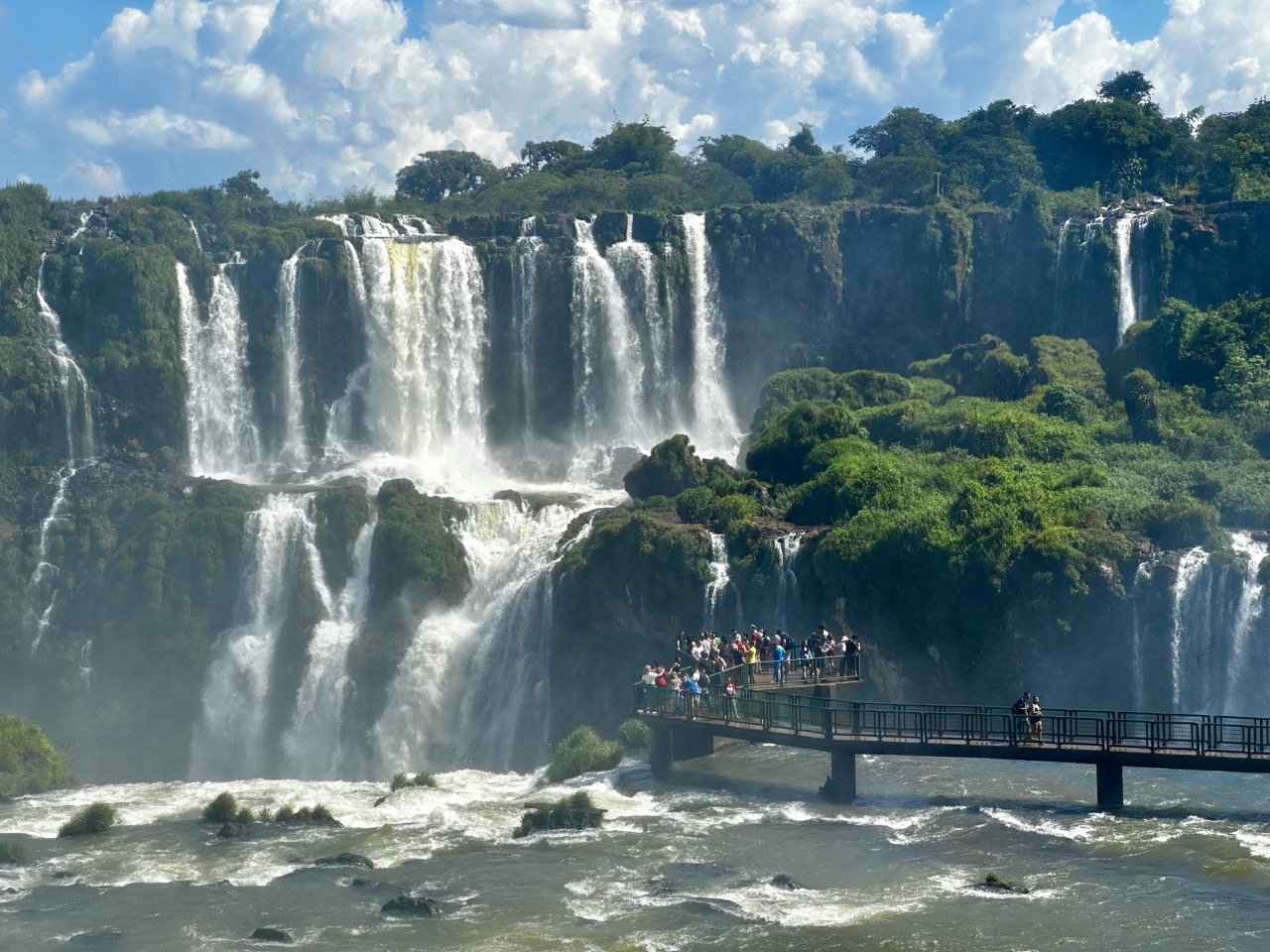 Iguazu Falls travel destination