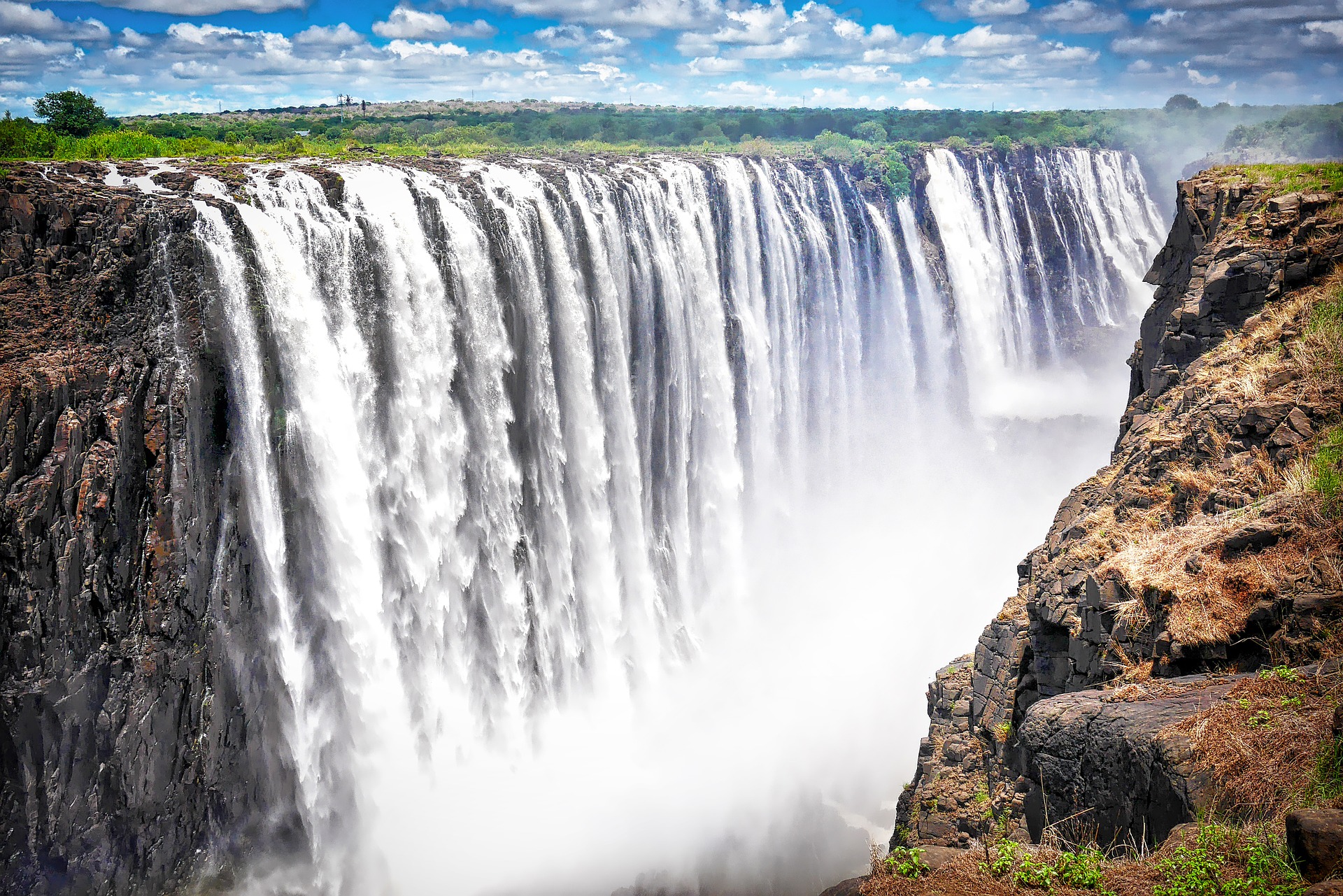 Victoria Falls travel destination