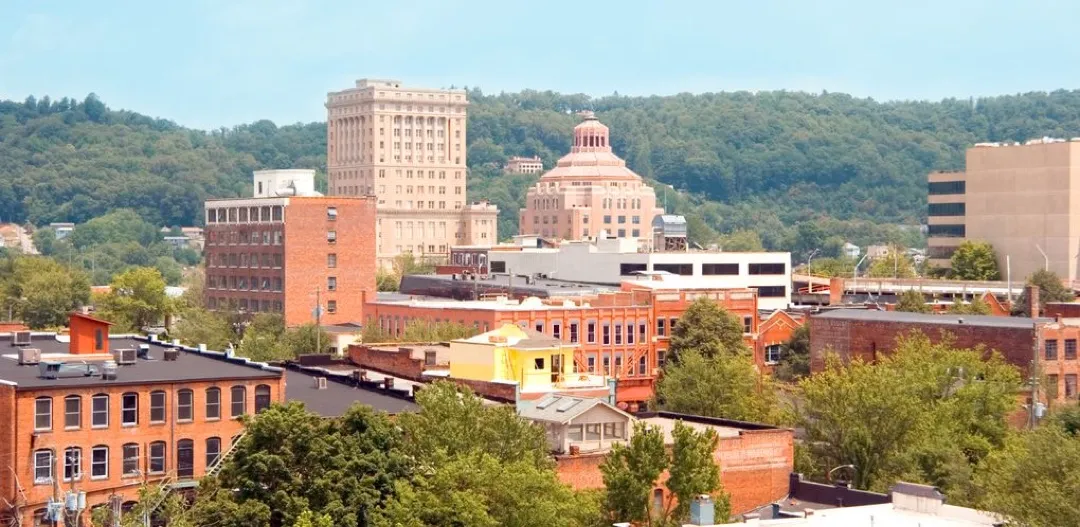 City landscapes of Asheville