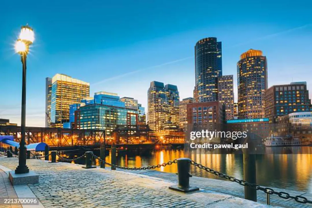 Historic freedom trail and collegiate energy of boston