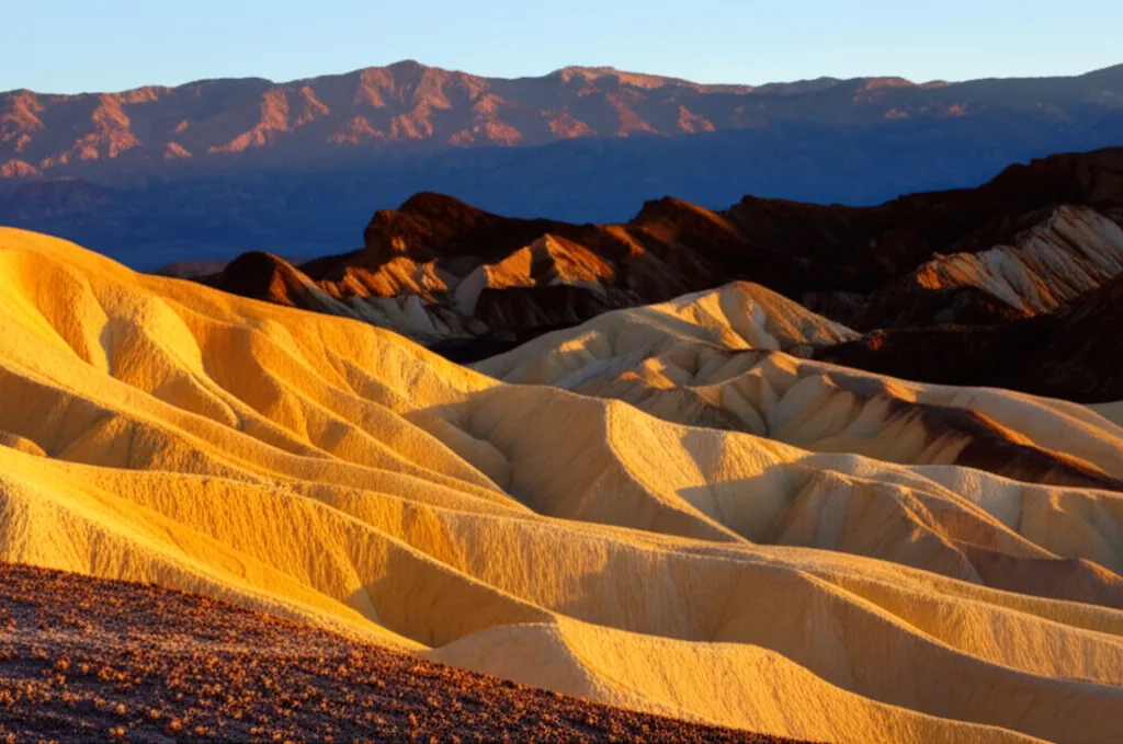 Extreme landscapes of death valley