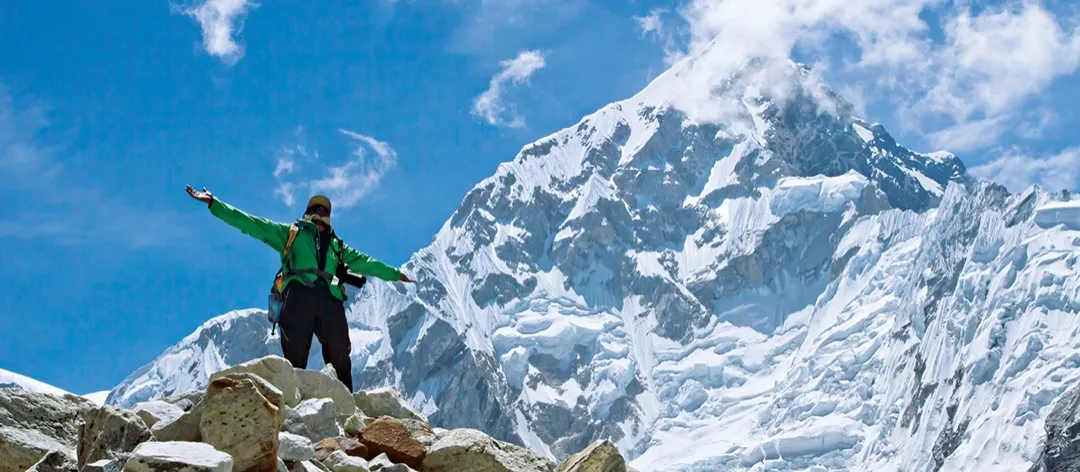 Natural landscapes of Everest Base Camp