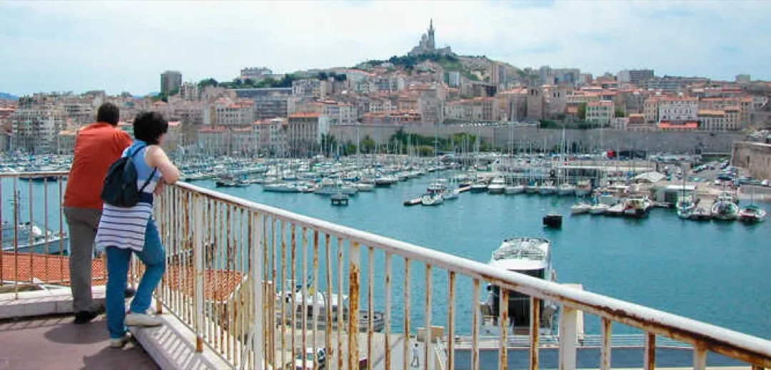 Harbor landscapes of Marseille