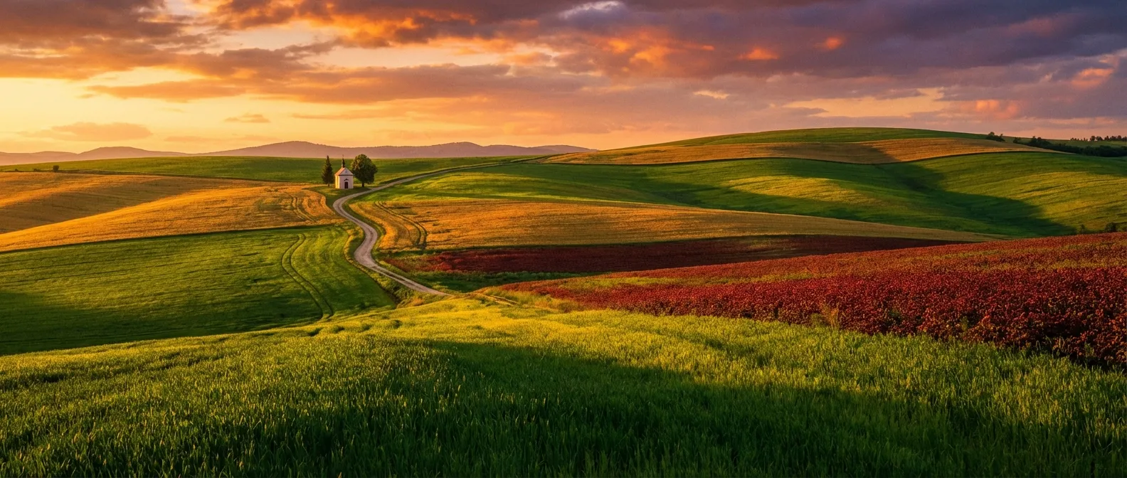 Moravian Fields, Czech Republic