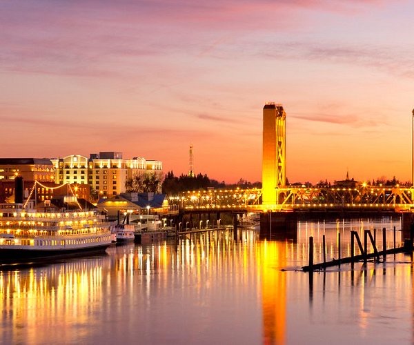 City skyline and urban energy of Sacramento