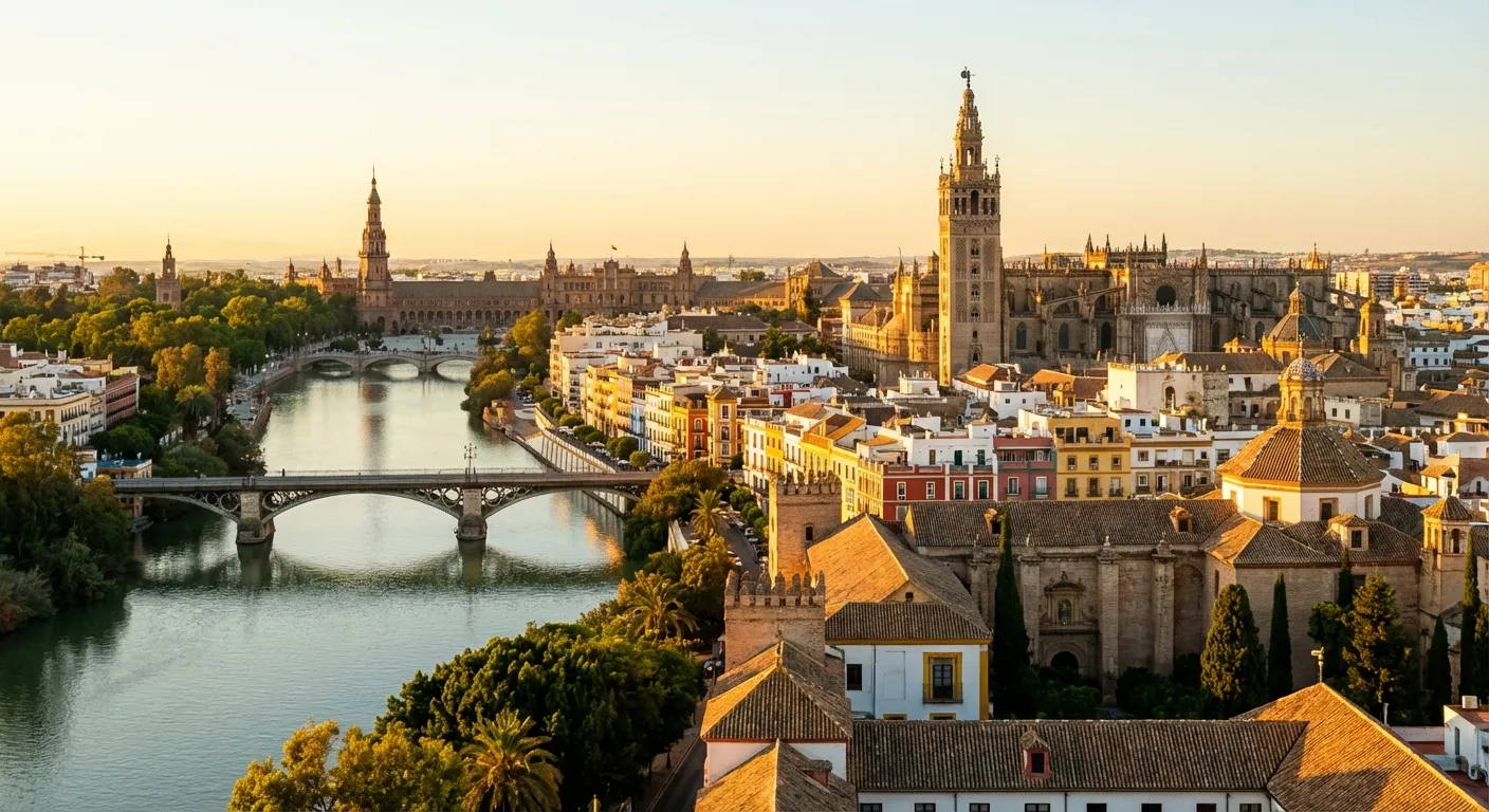 Flamenco rhythms and moorish architecture of seville