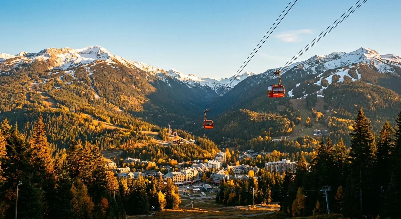 Scenic views of Whistler
