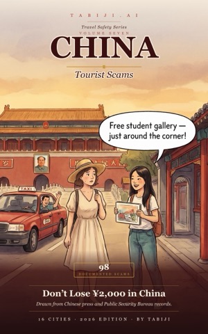 China tourist-scam atlas — book cover