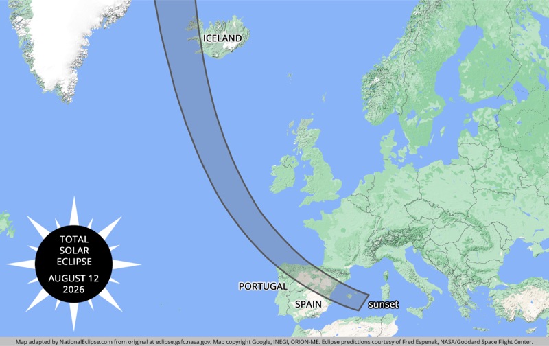 Mallorca Beaches & Coves, Spain & Iceland — Solar Eclipse August 12, 2026