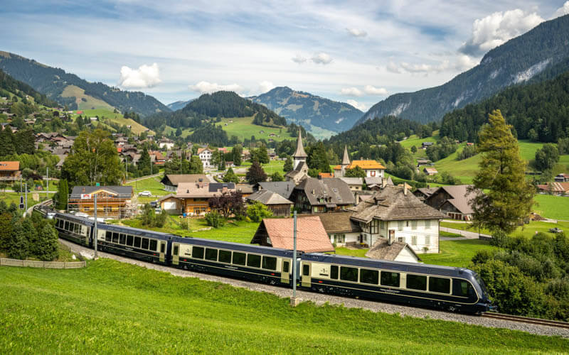 GoldenPass Express — Alpine Panoramas to Gstaad, Switzerland