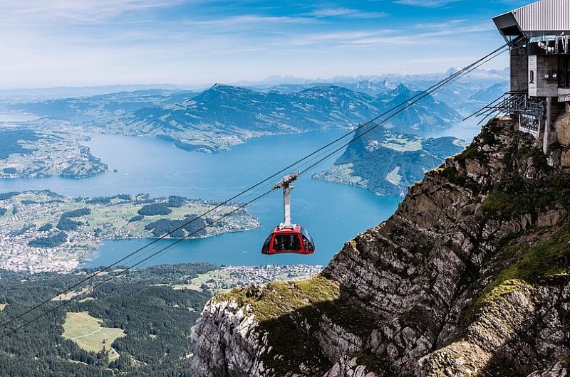 Mount Pilatus — Dragon Mountain & Golden Round Trip, Switzerland