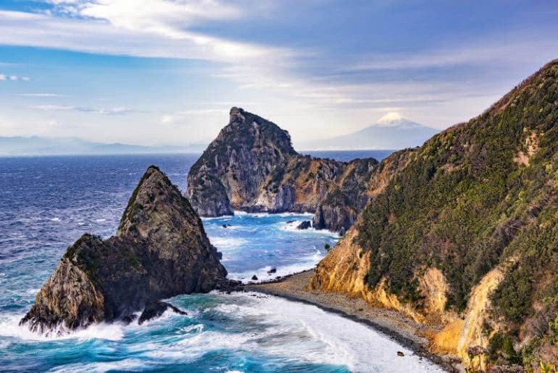 Izu Peninsula — Coastal Cliffs & Hot Springs, Japan