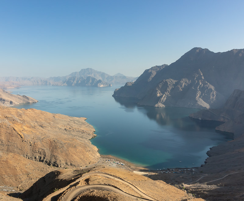 Musandam Mountain Drive & Departure, Oman