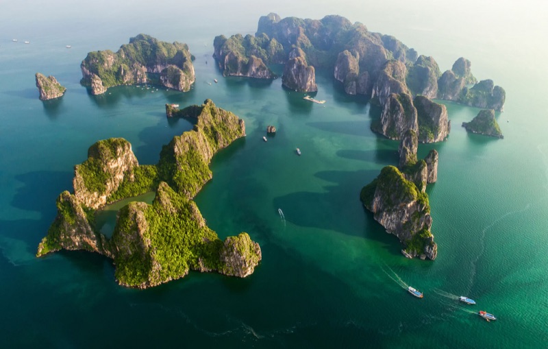 Into the Emerald Dragon — Ha Long Bay Cruise, Vietnam