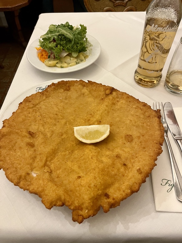 Imperial Heart & First Schnitzel, Vienna, Austria