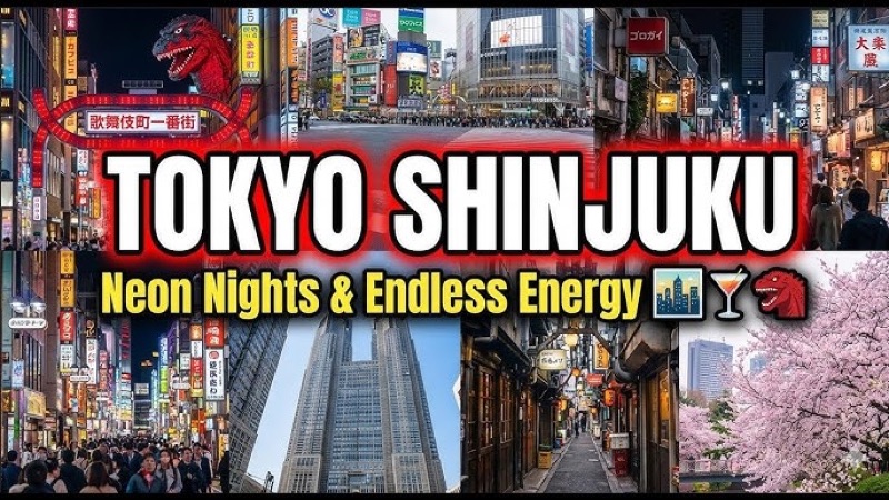 Shinjuku — Gardens, Ramen & Neon Nights, Tokyo, Japan